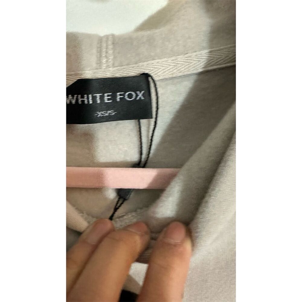 White Fox nwt offstage hoodie moon Gray Hoodie XS. - Picture 4 of 6
